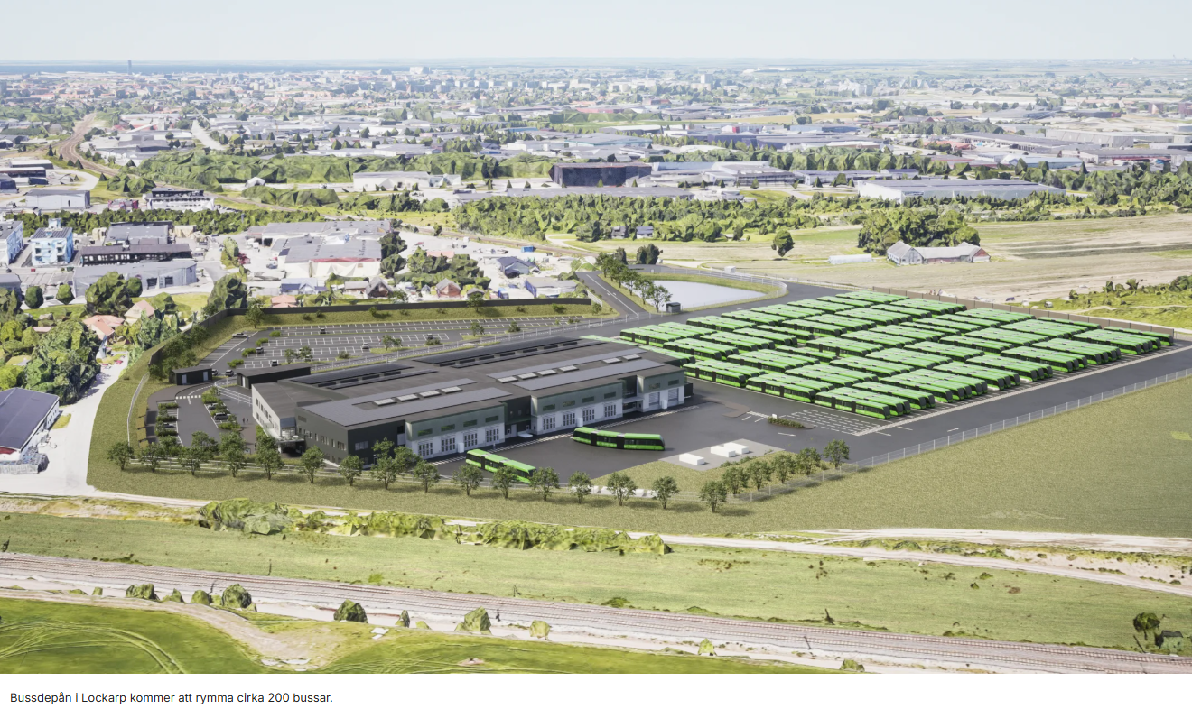 Bussdepå Lockarp