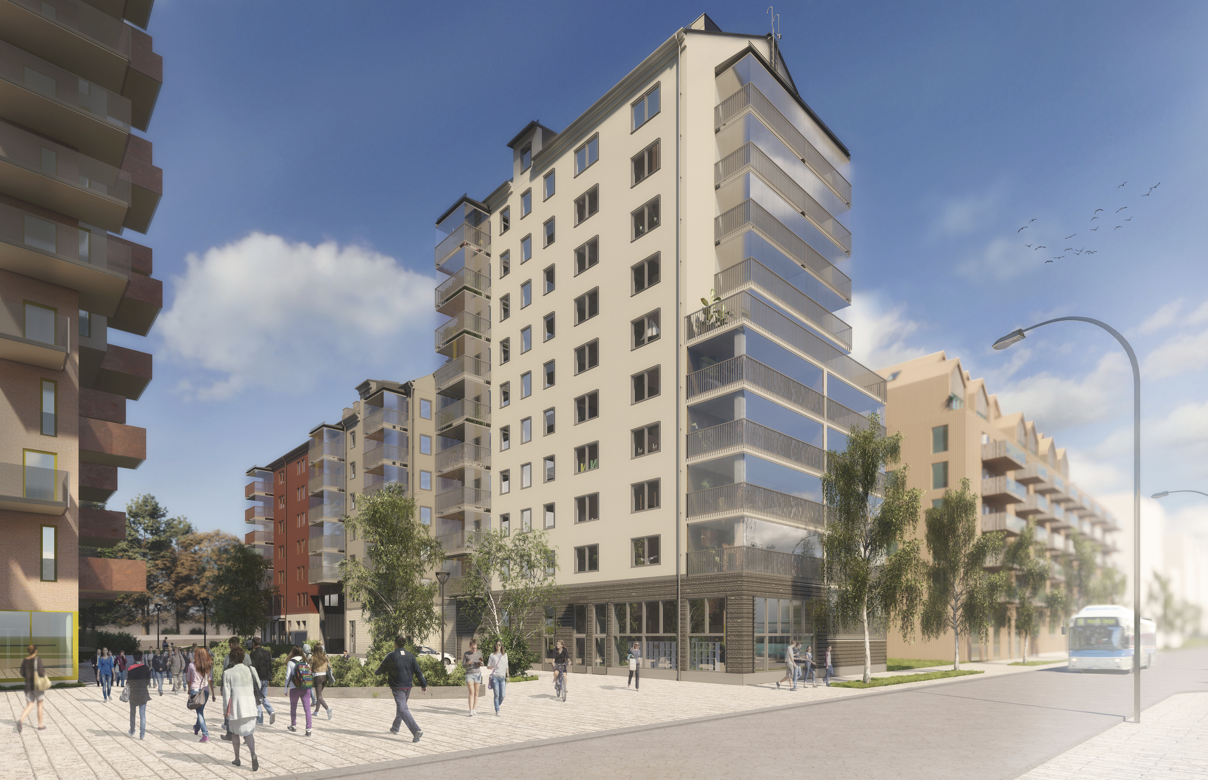 Förseglet Hus B Hörnet