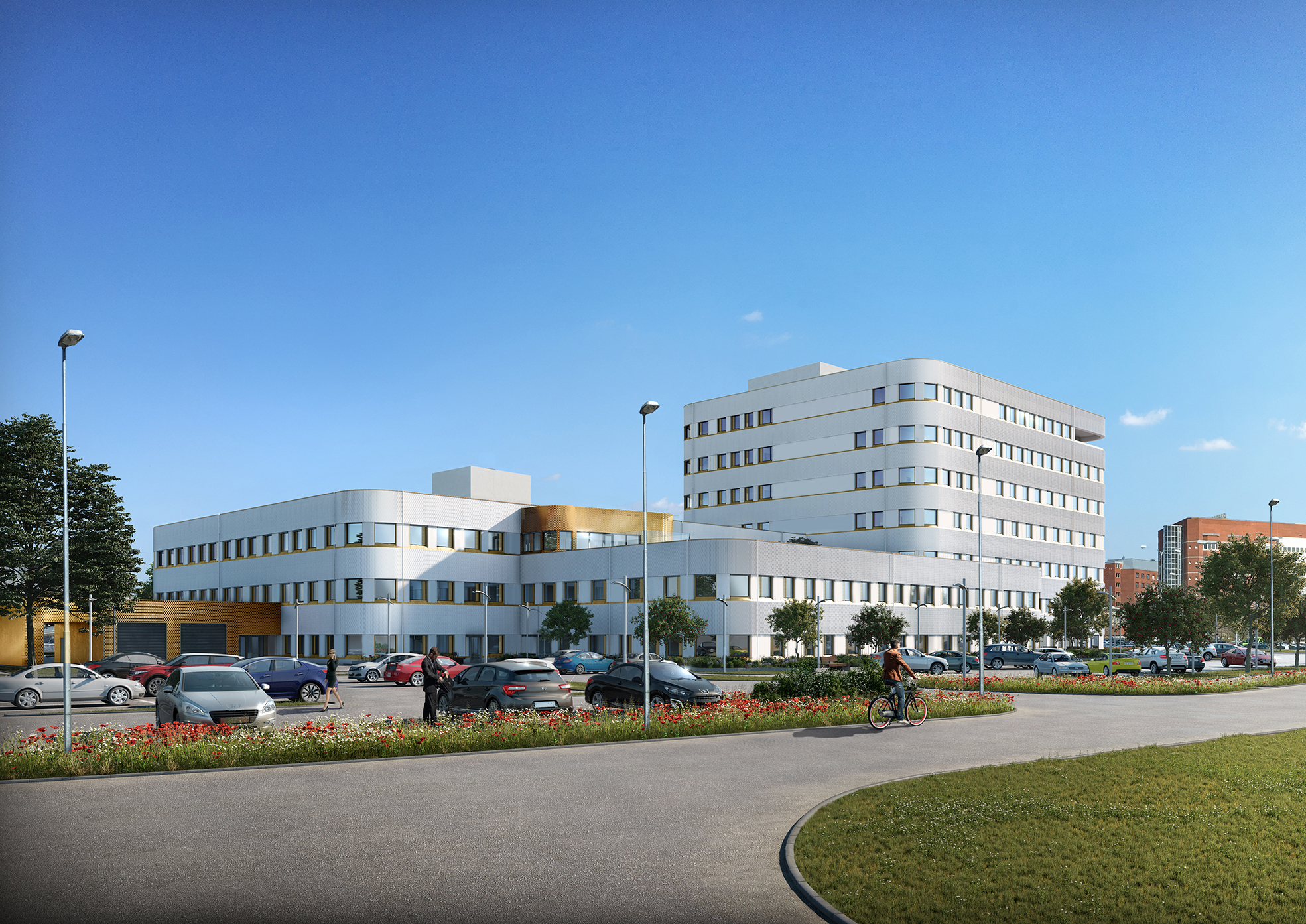 Gatuvy psykiatrilokaler Kalmar