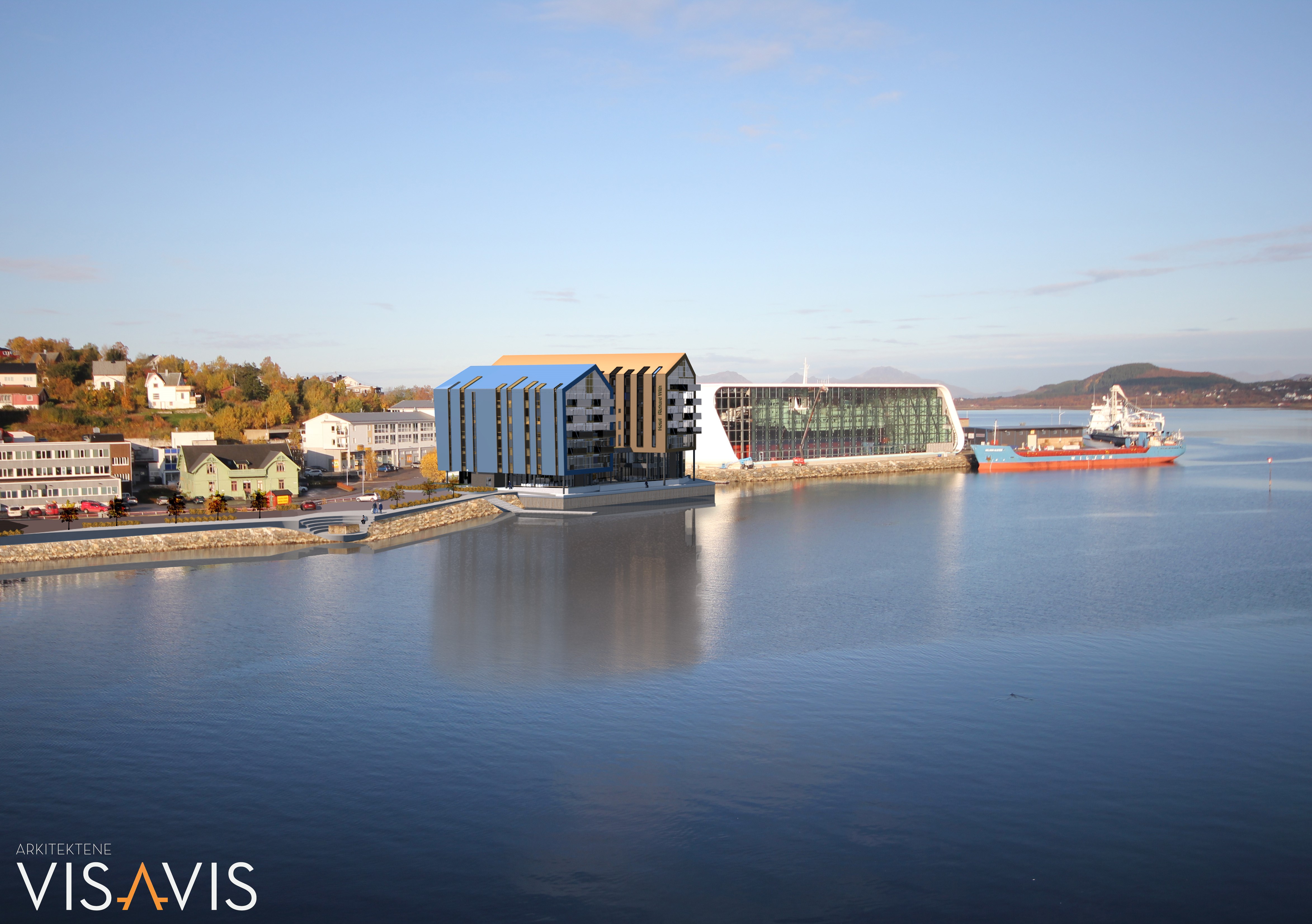 Hotell Richard With - Illustrasjon Arkitektene VISAVIS