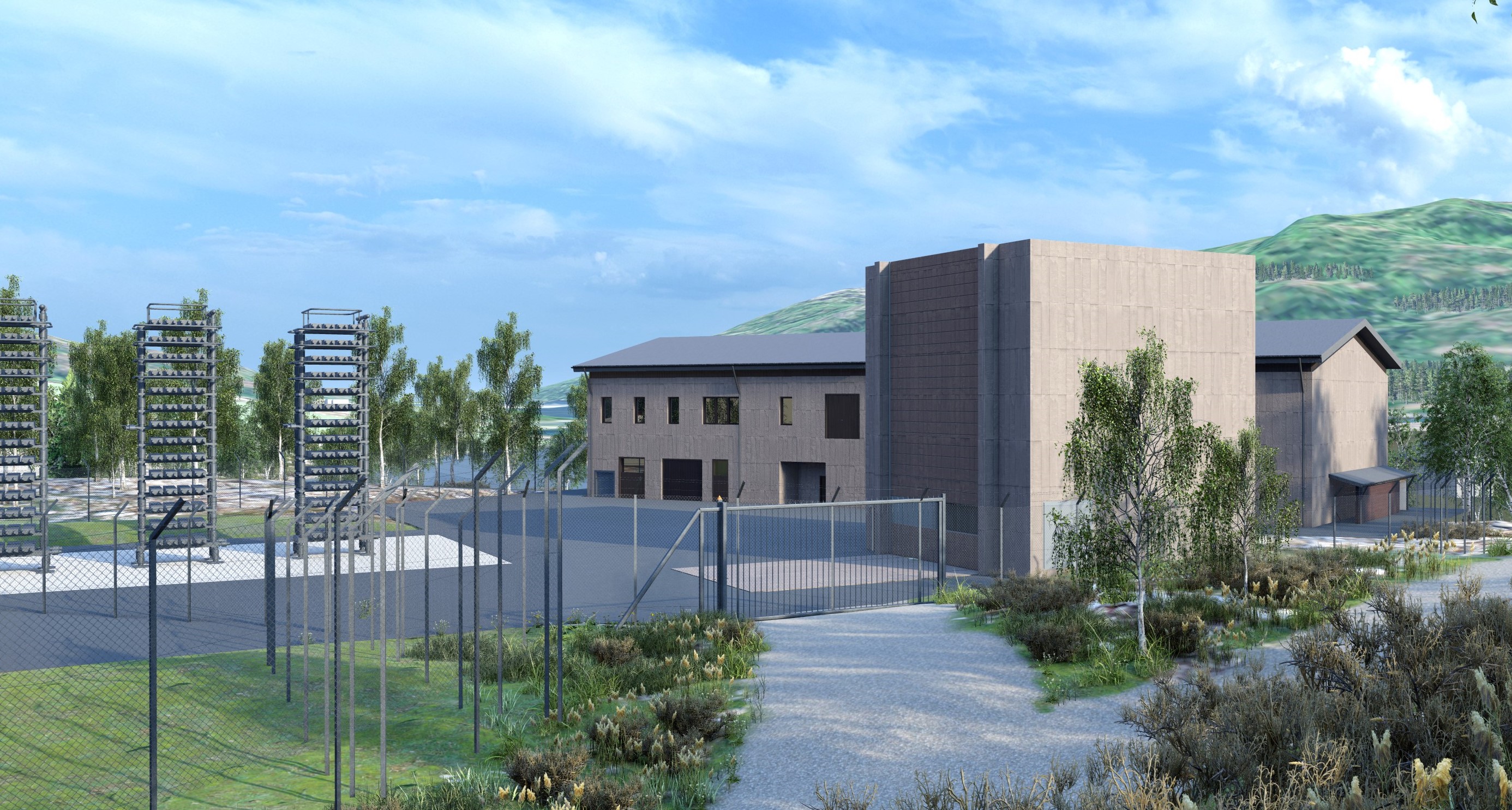 Illustrasjon Kanstad Trafostasjon