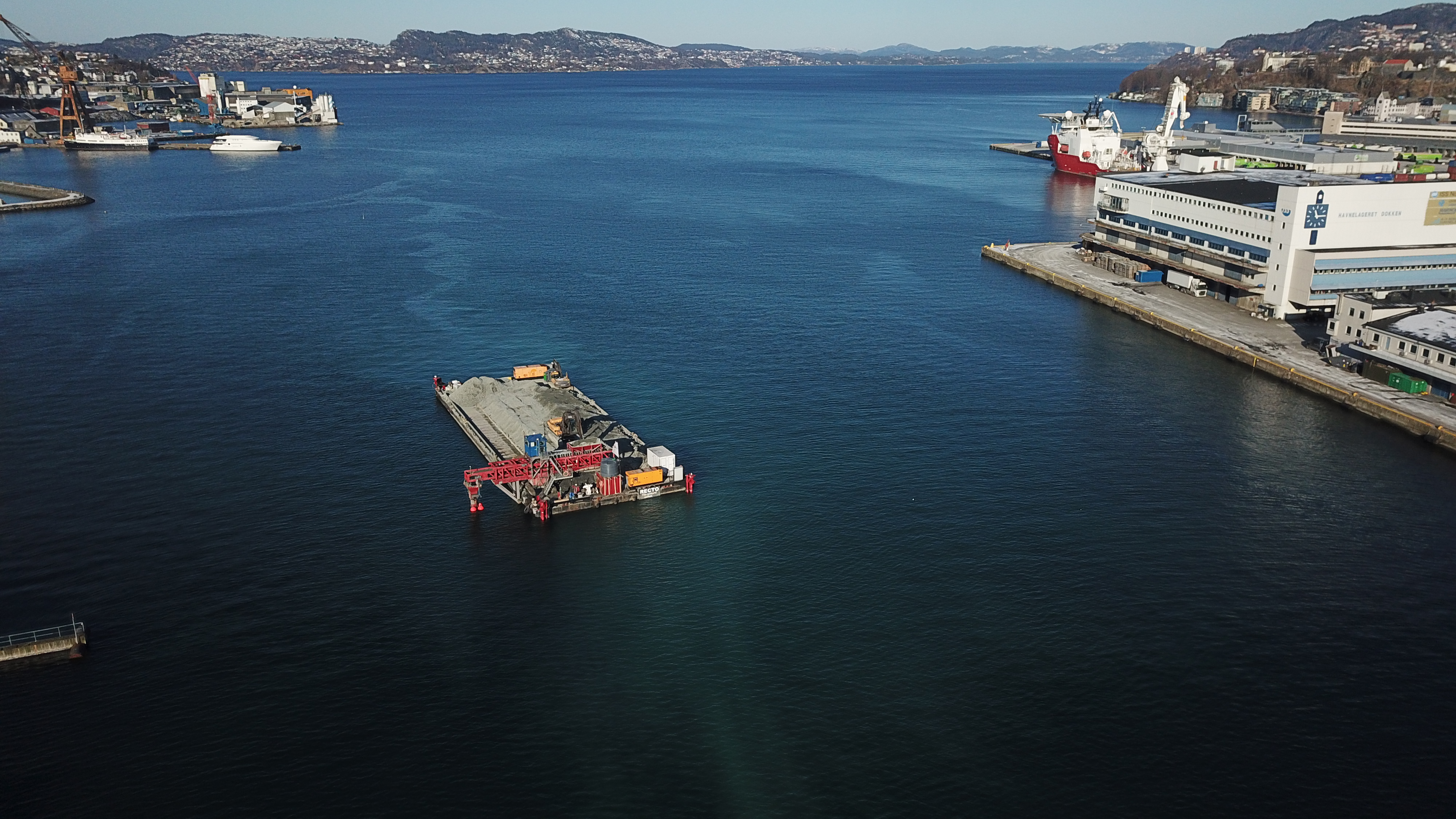 Peab anlägger ny havsbotten