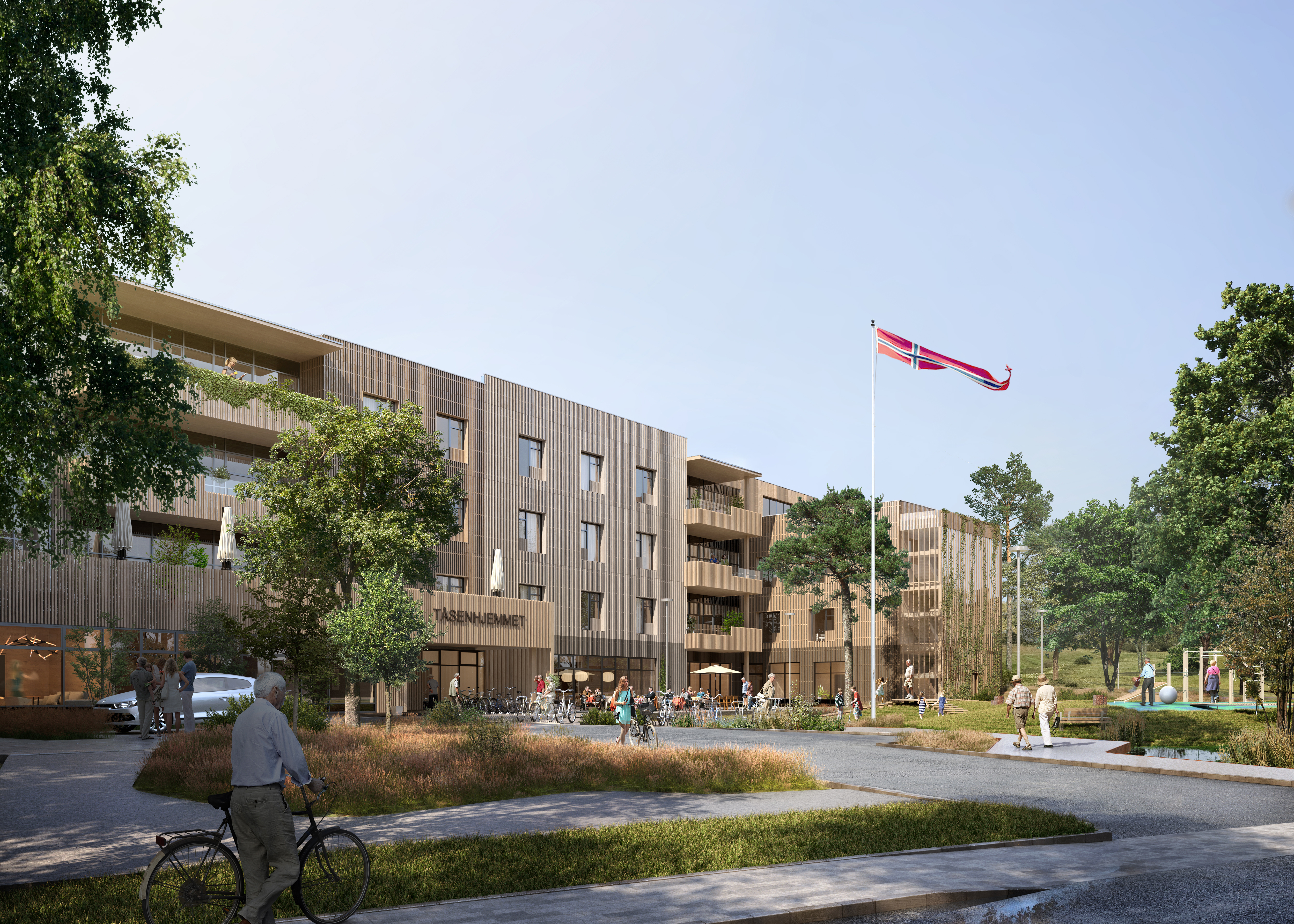 Tåsenhjemmet illustrasjon Oslobygg KF