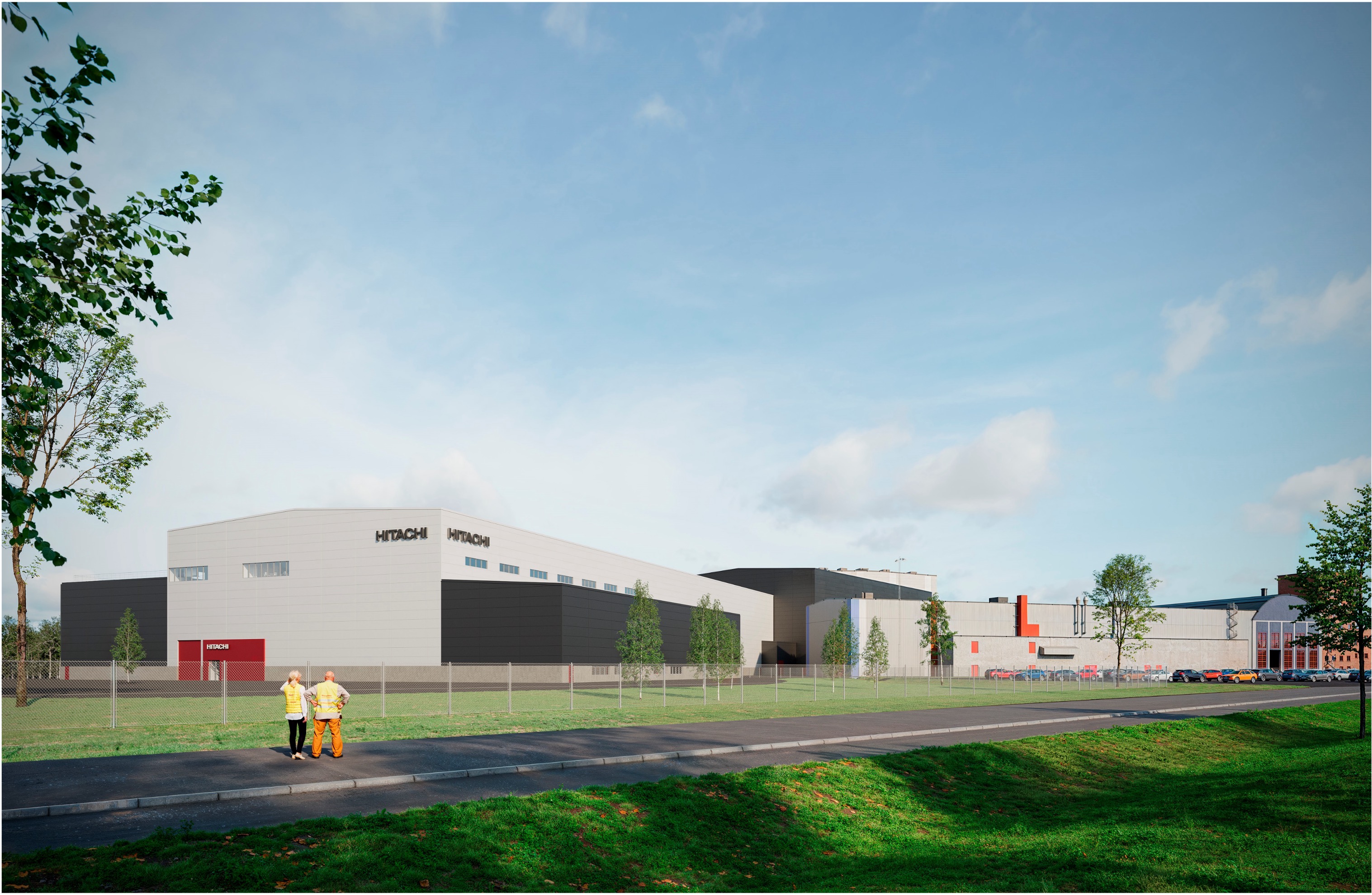 Visionsbild Hitachi Energy Ludvika